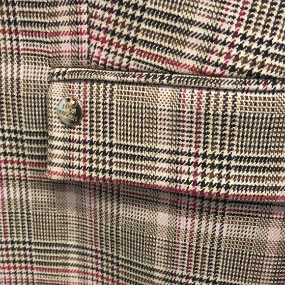 Mos Mosh Beliz Fara Plaid Double Breasted Blazer - Picture 7 of 10